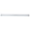 GLOBOSTAR® MABEL 60430 Μοντέρνο Φωτιστικό Τοίχου - Απλίκα Καθρέπτη Μπάνιου LED 12W 1400lm 240° AC 220-240V IP44 Φυσικό Λευκό 4500K - Lumileds SMD Chip & TÜV SÜD Driver - Νίκελ Χρώμιο - Μ60 x Π10 x Υ5cm - 3 Χρόνια Εγγύηση
