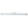 GLOBOSTAR® MABEL 60430 Μοντέρνο Φωτιστικό Τοίχου - Απλίκα Καθρέπτη Μπάνιου LED 12W 1400lm 240° AC 220-240V IP44 Φυσικό Λευκό 4500K - Lumileds SMD Chip & TÜV SÜD Driver - Νίκελ Χρώμιο - Μ60 x Π10 x Υ5cm - 3 Χρόνια Εγγύηση