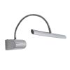 GLOBOSTAR® TROIS 60438 Μοντέρνο Φωτιστικό Τοίχου - Απλίκα Καθρέπτη Μπάνιου LED 12W 1400lm 120° AC 220-240V IP44 Φυσικό Λευκό 4500K - Lumileds SMD Chip & TÜV SÜD Driver - Νίκελ Χρώμιο - Μ60 x Π24 x Υ18cm - 3 Χρόνια Εγγύηση