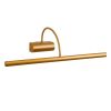 GLOBOSTAR® TROIS 60439 Μοντέρνο Φωτιστικό Τοίχου - Απλίκα Καθρέπτη Μπάνιου LED 12W 1400lm 120° AC 220-240V Αδιάβροχο IP44 Φυσικό Λευκό 4500K - Lumileds SMD Chip & TÜV SÜD Driver - Χάλκινο - Μ60 x Π24 x Υ18cm - 3 Χρόνια Εγγύηση