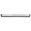 GLOBOSTAR® RENATA 60440 Μοντέρνο Φωτιστικό Τοίχου - Απλίκα Καθρέπτη Μπάνιου LED 12W 1400lm 180° AC 220-240V IP44 Φυσικό Λευκό 4500K - Lumileds SMD Chip & TÜV SÜD Driver - Μαύρο Ματ - Μ60 x Π4 x Υ5.5cm - 3 Χρόνια Εγγύηση