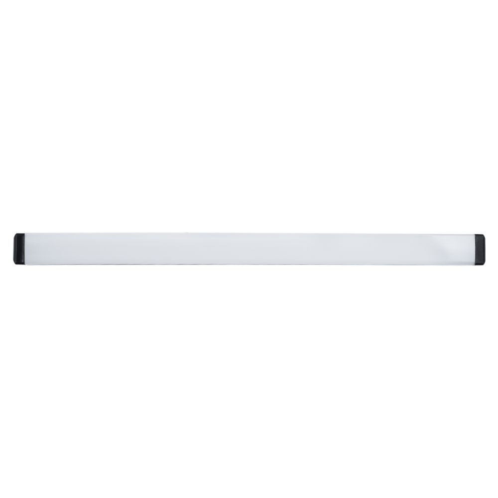 GLOBOSTAR® RENATA 60440 Μοντέρνο Φωτιστικό Τοίχου - Απλίκα Καθρέπτη Μπάνιου LED 12W 1400lm 180° AC 220-240V IP44 Φυσικό Λευκό 4500K - Lumileds SMD Chip & TÜV SÜD Driver - Μαύρο Ματ - Μ60 x Π4 x Υ5.5cm - 3 Χρόνια Εγγύηση