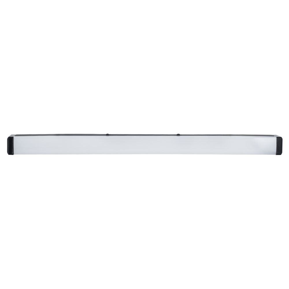 GLOBOSTAR® RENATA 60440 Μοντέρνο Φωτιστικό Τοίχου - Απλίκα Καθρέπτη Μπάνιου LED 12W 1400lm 180° AC 220-240V IP44 Φυσικό Λευκό 4500K - Lumileds SMD Chip & TÜV SÜD Driver - Μαύρο Ματ - Μ60 x Π4 x Υ5.5cm - 3 Χρόνια Εγγύηση