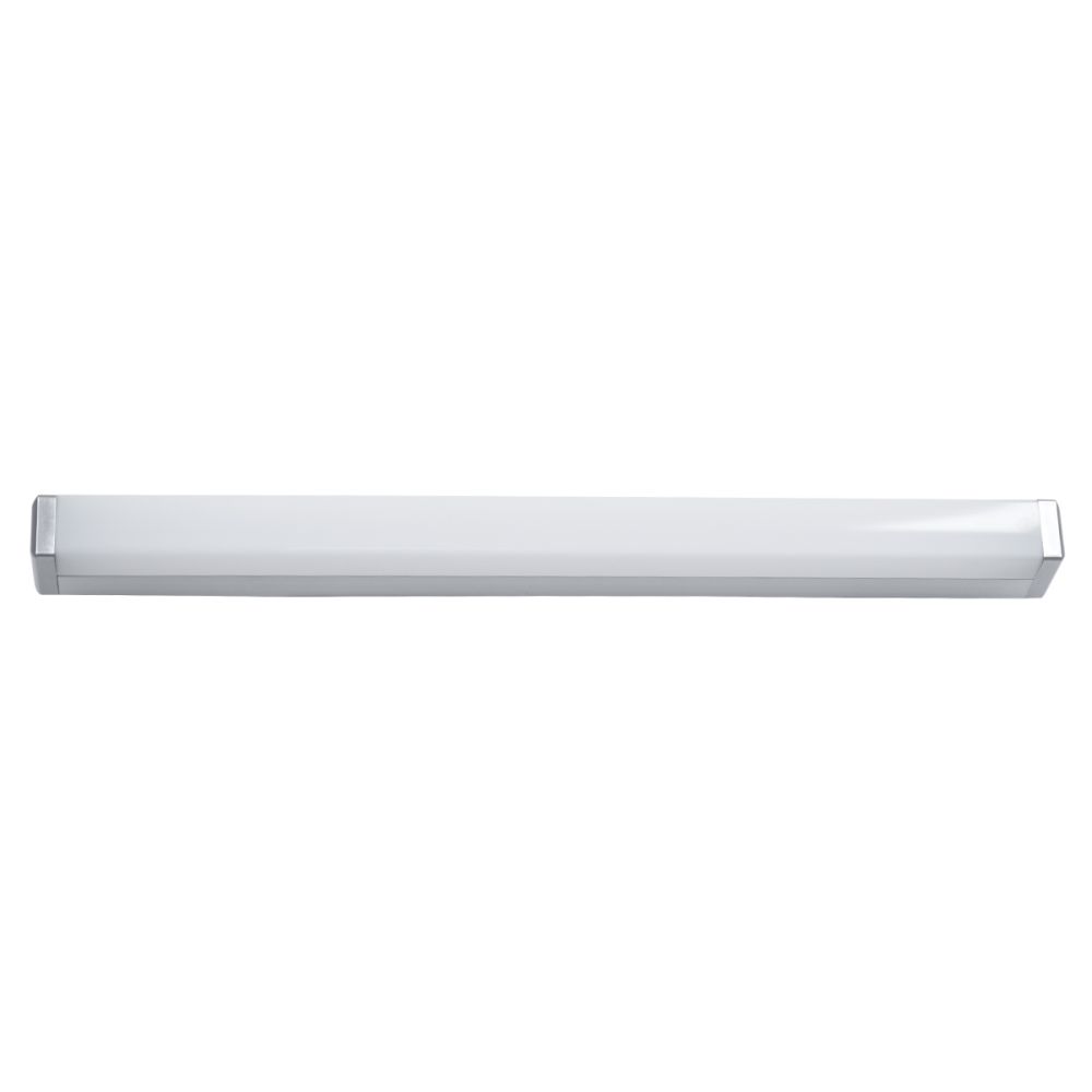 GLOBOSTAR® RENATA 60442 Μοντέρνο Φωτιστικό Τοίχου - Απλίκα Καθρέπτη Μπάνιου LED 12W 1400lm 180° AC 220-240V IP44 Φυσικό Λευκό 4500K - Lumileds SMD Chip & TÜV SÜD Driver - Νίκελ Χρώμιο - Μ60 x Π4 x Υ5.5cm - 3 Χρόνια Εγγύηση
