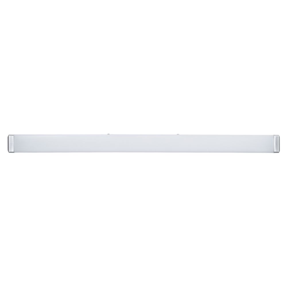 GLOBOSTAR® RENATA 60442 Μοντέρνο Φωτιστικό Τοίχου - Απλίκα Καθρέπτη Μπάνιου LED 12W 1400lm 180° AC 220-240V IP44 Φυσικό Λευκό 4500K - Lumileds SMD Chip & TÜV SÜD Driver - Νίκελ Χρώμιο - Μ60 x Π4 x Υ5.5cm - 3 Χρόνια Εγγύηση