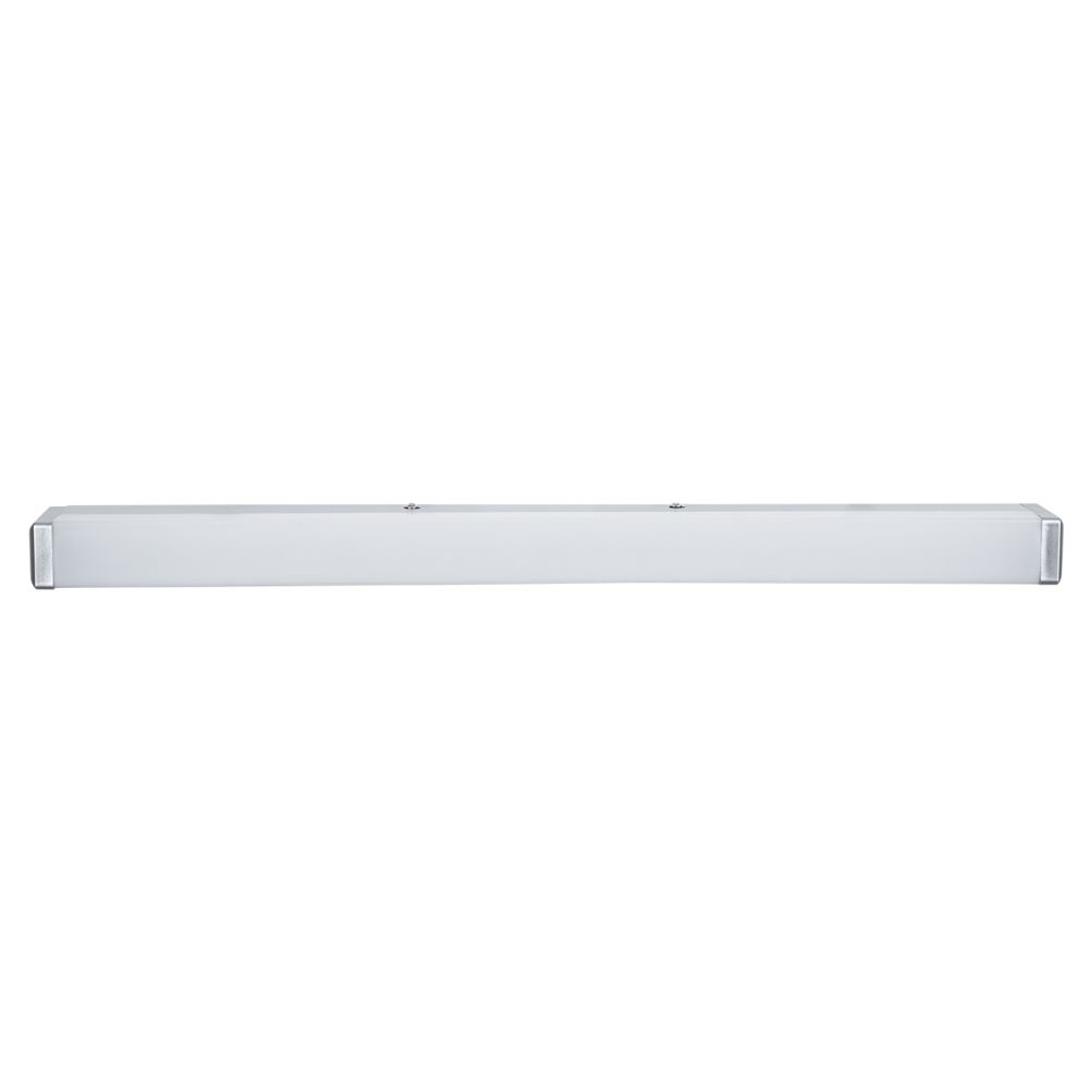 GLOBOSTAR® RENATA 60442 Μοντέρνο Φωτιστικό Τοίχου - Απλίκα Καθρέπτη Μπάνιου LED 12W 1400lm 180° AC 220-240V IP44 Φυσικό Λευκό 4500K - Lumileds SMD Chip & TÜV SÜD Driver - Νίκελ Χρώμιο - Μ60 x Π4 x Υ5.5cm - 3 Χρόνια Εγγύηση
