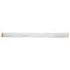 GLOBOSTAR® RENATA 60443 Μοντέρνο Φωτιστικό Τοίχου - Απλίκα Καθρέπτη Μπάνιου LED 12W 1400lm 210° AC 220-240V IP44 Φυσικό Λευκό 4500K - Lumileds SMD Chip & TÜV SÜD Driver - Χρυσό Βούρτσας - Μ60 x Π4 x Υ5.5cm - 3 Χρόνια Εγγύηση