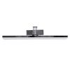 GLOBOSTAR® MARA 60447 Μοντέρνο Φωτιστικό Τοίχου - Απλίκα Καθρέπτη Μπάνιου LED 12W 1400lm 120° AC 220-240V IP20 Φυσικό Λευκό 4500K - Lumileds SMD Chip & TÜV SÜD Driver - Νίκελ Χρώμιο - Μ60 x Π15 x Υ13cm - 3 Χρόνια Εγγύηση