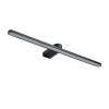 GLOBOSTAR® MEGAN 60448 Μοντέρνο Φωτιστικό Τοίχου - Απλίκα Καθρέπτη Μπάνιου LED 12W 1400lm 120° AC 220-240V IP44 Φυσικό Λευκό 4500K - Lumileds SMD Chip & TÜV SÜD Driver - Μαύρο Ματ - Μ60 x Π12 x Υ4cm - 3 Χρόνια Εγγύηση