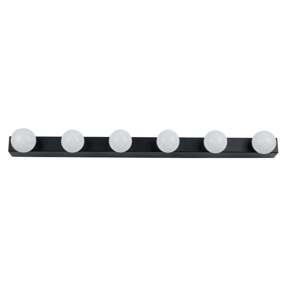 GLOBOSTAR® BELLA 60452 Μοντέρνο Φωτιστικό Τοίχου - Απλίκα Καθρέπτη Μπάνιου LED 18W 2052lm 300° AC 220-240V IP44 Φυσικό Λευκό 4500K - Bridgelux COB Chip & TÜV SÜD Driver - Μαύρο Ματ & Λευκό - Μ70 x Π11 x Υ6cm - 3 Χρόνια Εγγύηση
