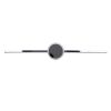 GLOBOSTAR® OPAL 60455 Μοντέρνο Φωτιστικό Τοίχου - Απλίκα Καθρέπτη Μπάνιου LED 14W 1600lm 180° AC 220-240V IP44 Φυσικό Λευκό 4500K - Lumileds SMD Chip & TÜV SÜD Driver - Νίκελ Χρώμιο - Μ60 x Π6 x Υ10cm - 3 Χρόνια Εγγύηση