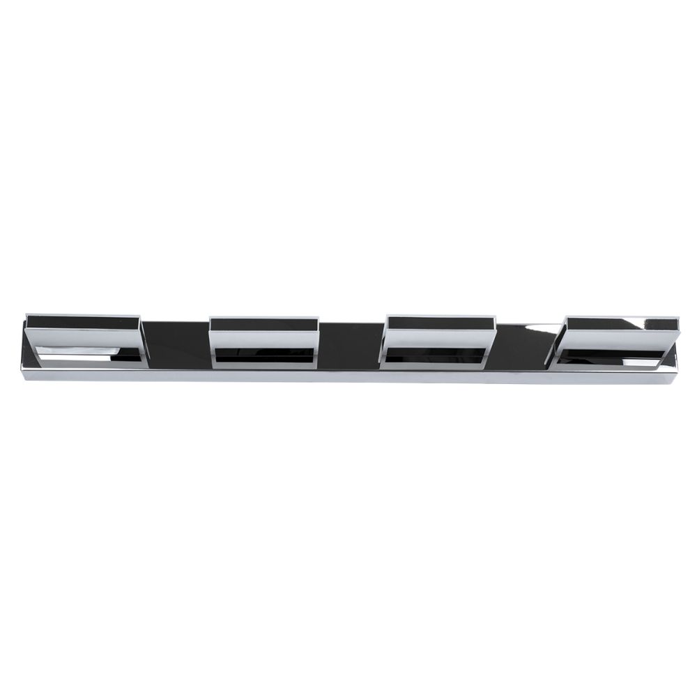 GLOBOSTAR® KARLA 60456 Μοντέρνο Φωτιστικό Τοίχου - Απλίκα Καθρέπτη Μπάνιου LED 14W 1600lm 180° AC 220-240V IP44 Φυσικό Λευκό 4500K - Lumileds SMD Chip & TÜV SÜD Driver - Νίκελ Χρώμιο - Μ60 x Π9 x Υ5cm - 3 Χρόνια Εγγύηση