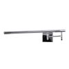 GLOBOSTAR® FRIDA 60458 Μοντέρνο Φωτιστικό Τοίχου - Απλίκα Καθρέπτη Μπάνιου LED 12W 1400lm 120° AC 220-240V IP44 Φυσικό Λευκό 4500K - Lumileds SMD Chip & TÜV SÜD Driver - Νίκελ Χρώμιο - Μ51 x Π25 x Υ10cm - 3 Χρόνια Εγγύηση