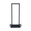 GLOBOSTAR® CORNELIE 60460 Μοντέρνο Επιτραπέζιο Φωτιστικό LED CCT 18W 1980lm 200° AC 220-240V IP20 Ρυθμιζόμενο Λευκό CCT με On/Off 2700K/4500K/6000K - Lumileds SMD Chip - Mαύρο - Μ18 x Π10 x Υ36cm - 3 Χρόνια Εγγύηση