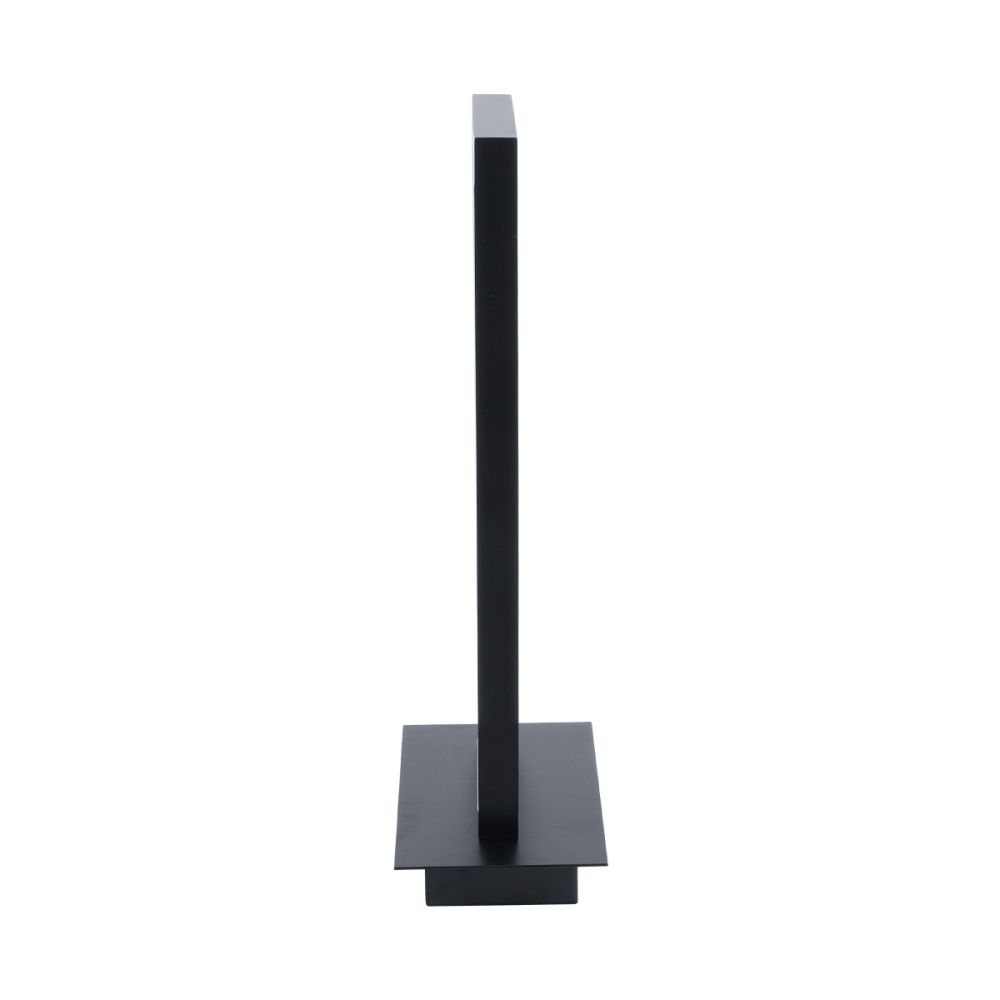 GLOBOSTAR® CORNELIE 60460 Μοντέρνο Επιτραπέζιο Φωτιστικό LED CCT 18W 1980lm 200° AC 220-240V IP20 Ρυθμιζόμενο Λευκό CCT με On/Off 2700K/4500K/6000K - Lumileds SMD Chip - Mαύρο - Μ18 x Π10 x Υ36cm - 3 Χρόνια Εγγύηση