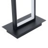 GLOBOSTAR® CORNELIE 60460 Μοντέρνο Επιτραπέζιο Φωτιστικό LED CCT 18W 1980lm 200° AC 220-240V IP20 Ρυθμιζόμενο Λευκό CCT με On/Off 2700K/4500K/6000K - Lumileds SMD Chip - Mαύρο - Μ18 x Π10 x Υ36cm - 3 Χρόνια Εγγύηση