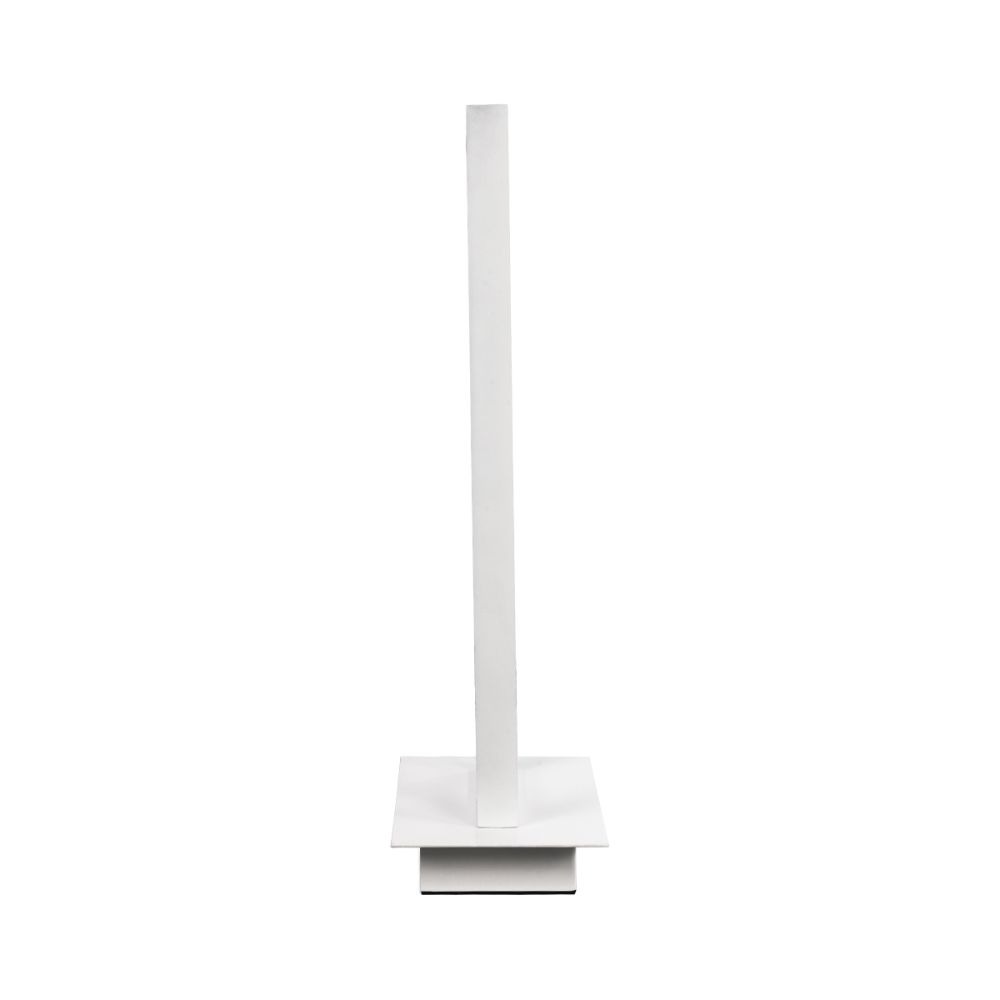 GLOBOSTAR® CORNELIE 60461 Μοντέρνο Επιτραπέζιο Φωτιστικό LED CCT 18W 1980lm 200° AC 220-240V IP20 Ρυθμιζόμενο Λευκό CCT με On/Off 2700K/4500K/6000K - Lumileds SMD Chip - Λευκό - Μ18 x Π10 x Υ36cm - 3 Χρόνια Εγγύηση
