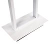 GLOBOSTAR® CORNELIE 60461 Μοντέρνο Επιτραπέζιο Φωτιστικό LED CCT 18W 1980lm 200° AC 220-240V IP20 Ρυθμιζόμενο Λευκό CCT με On/Off 2700K/4500K/6000K - Lumileds SMD Chip - Λευκό - Μ18 x Π10 x Υ36cm - 3 Χρόνια Εγγύηση