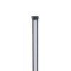 GLOBOSTAR® DALUMA 60470 Μοντέρνο Επιδαπέδιο Φωτιστικό LED 24W 2640lm 200° AC 220-240V IP20 Ρυθμιζόμενο Λευκό CCT με On/Off 2700K/4500K/6000K - Lumileds SMD Chip - Μαύρο Ματ - Μ18 x Π18 x Υ160cm - 3 Χρόνια Εγγύηση