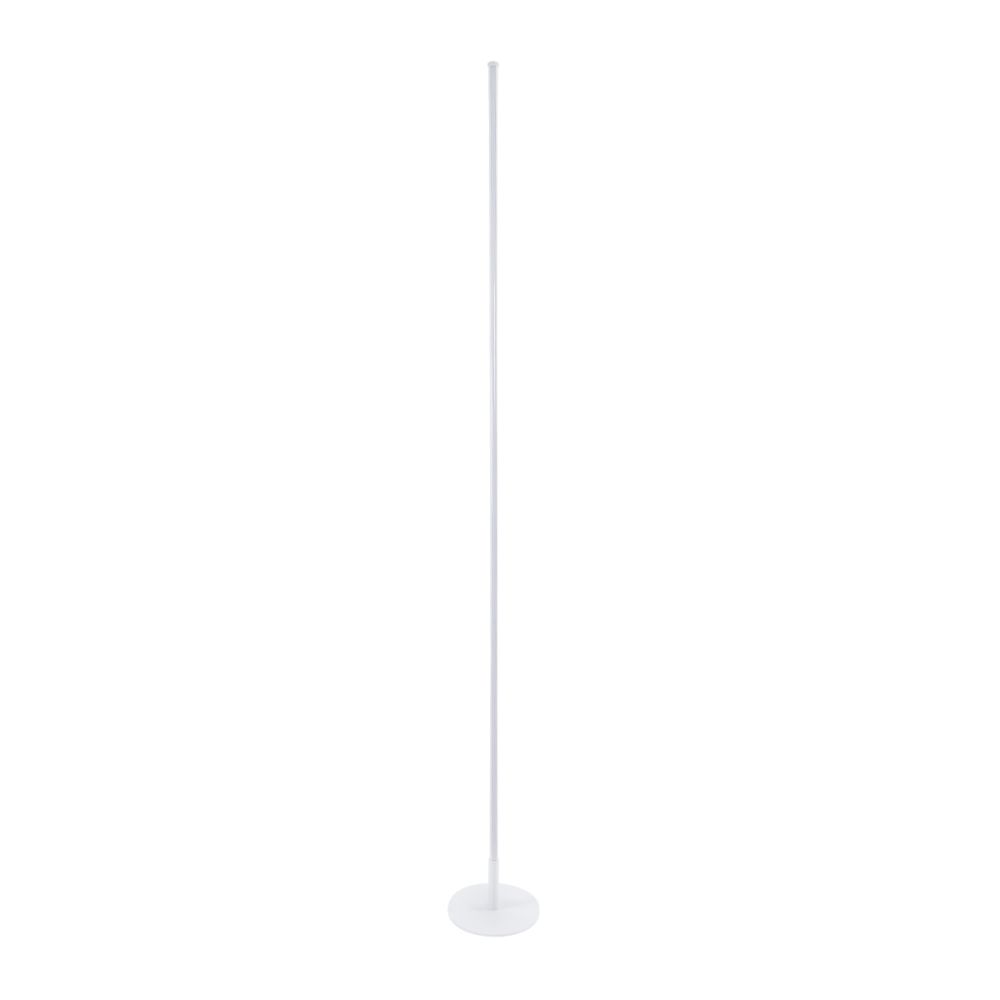 GLOBOSTAR® DALUMA 60471 Μοντέρνο Επιδαπέδιο Φωτιστικό LED 24W 2640lm 200° AC 220-240V IP20 Ρυθμιζόμενο Λευκό CCT με On/Off 2700K/4500K/6000K - Lumileds SMD Chip - Λευκό - Μ18 x Π18 x Υ160cm - 3 Χρόνια Εγγύηση