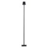 GLOBOSTAR® NEGA 60477 Μοντέρνο Επιδαπέδιο Φωτιστικό LED 2.2W 154lm 360° DC 5V με USB 2.0 με Επαναφορτιζόμενη Μπαταρία Li-ion 3.7V 4000mAh IP44 Θερμό Λευκό 2700K με Αφή Dimmable - Lumileds SMD Chip - Μαύρο - Μ10 x Π10 x Υ135cm - 2 Χρόνια Εγγύηση