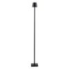 GLOBOSTAR® NEGA 60477 Μοντέρνο Επιδαπέδιο Φωτιστικό LED 2.2W 154lm 360° DC 5V με USB 2.0 με Επαναφορτιζόμενη Μπαταρία Li-ion 3.7V 4000mAh IP44 Θερμό Λευκό 2700K με Αφή Dimmable - Lumileds SMD Chip - Μαύρο - Μ10 x Π10 x Υ135cm - 2 Χρόνια Εγγύηση