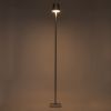 GLOBOSTAR® NEGA 60480 Μοντέρνο Επιδαπέδιο Φωτιστικό LED 2.2W 154lm 360° DC 5V με USB 2.0 με Επαναφορτιζόμενη Μπαταρία Li-ion 3.7V 4000mAh IP44 Θερμό Λευκό 2700K με Αφή Dimmable - Lumileds SMD Chip - Ασημί - Μ10 x Π10 x Υ135cm - 2 Χρόνια Εγγύηση