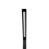 GLOBOSTAR® TEBLA 60482 Μοντέρνο Επιτραπέζιο Φωτιστικό Γραφείου με Ασύρματη Φόρτιση 5W 1A LED 5W 500lm 120° AC 220-240V IP20 Ρυθμιζόμενο Λευκό CCT με Αφή 2700K/4500K/6000K Dimmable - Bridgelux SMD Chip - Μαύρο - Μ11 x Π31 x Υ52cm - 2 Χρόνια Εγγύηση