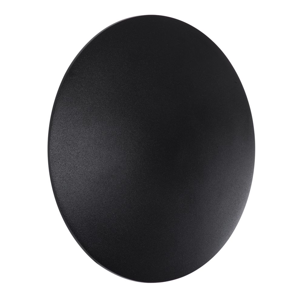GLOBOSTAR® HELIO-R 60493 Μοντέρνο Φωτιστικό Τοίχου - Απλίκα LED 10W 1200lm 120° AC 220-240V Αδιάβροχο IP65 Φυσικό Λευκό 4500K - Lumileds SMD Chip & TÜV SÜD Driver - Μαύρο Ματ - Μ21 x Π21 x Υ5cm - 5 Χρόνια Εγγύηση