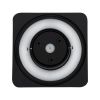 GLOBOSTAR® HELIO-S 60495 Μοντέρνο Φωτιστικό Τοίχου - Απλίκα LED 7W 840lm 120° AC 220-240V Αδιάβροχο IP65 Φυσικό Λευκό 4500K - Lumileds SMD Chip & TÜV SÜD Driver - Μαύρο Ματ - Μ16 x Π5 x Υ16cm - 5 Χρόνια Εγγύηση