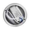 GLOBOSTAR® DETRONIC 60501 Κινούμενο Downlight Σποτ LED 10W 1300lm 24° AC 220-240V IP20 Φυσικό Λευκό 4500K - Bridgelux COB Chip & TÜV SÜD Driver - Λευκό Ματ - Μ9 x Π9 x Υ16cm - 5 Χρόνια Εγγύηση