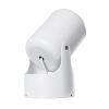 GLOBOSTAR® DETRONIC 60502 Κινούμενο Downlight Σποτ LED 10W 1250lm 24° AC 220-240V IP20 Θερμό Λευκό 2700K - Bridgelux COB Chip & TÜV SÜD Driver - Λευκό Ματ - Μ9 x Π9 x Υ16cm - 5 Χρόνια Εγγύηση