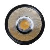 GLOBOSTAR® DETRONIC 60504 Κινούμενο Downlight Σποτ LED 10W 1300lm 24° AC 220-240V IP20 Φυσικό Λευκό 4500K - Bridgelux COB Chip & TÜV SÜD Driver - Μαύρο Ματ - Μ9 x Π9 x Υ16cm - 5 Χρόνια Εγγύηση