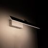 GLOBOSTAR® MIRROR 60512 Μοντέρνο Φωτιστικό Τοίχου - Απλίκα Καθρέπτη Μπάνιου LED 12W 1440lm 120° AC 220-240V IP54 Φυσικό Λευκό 4500K - Lumileds SMD Chip & TÜV SÜD Driver - Λευκό Ματ - Μ42 x Π5 x Υ15cm - 2 Χρόνια Εγγύηση