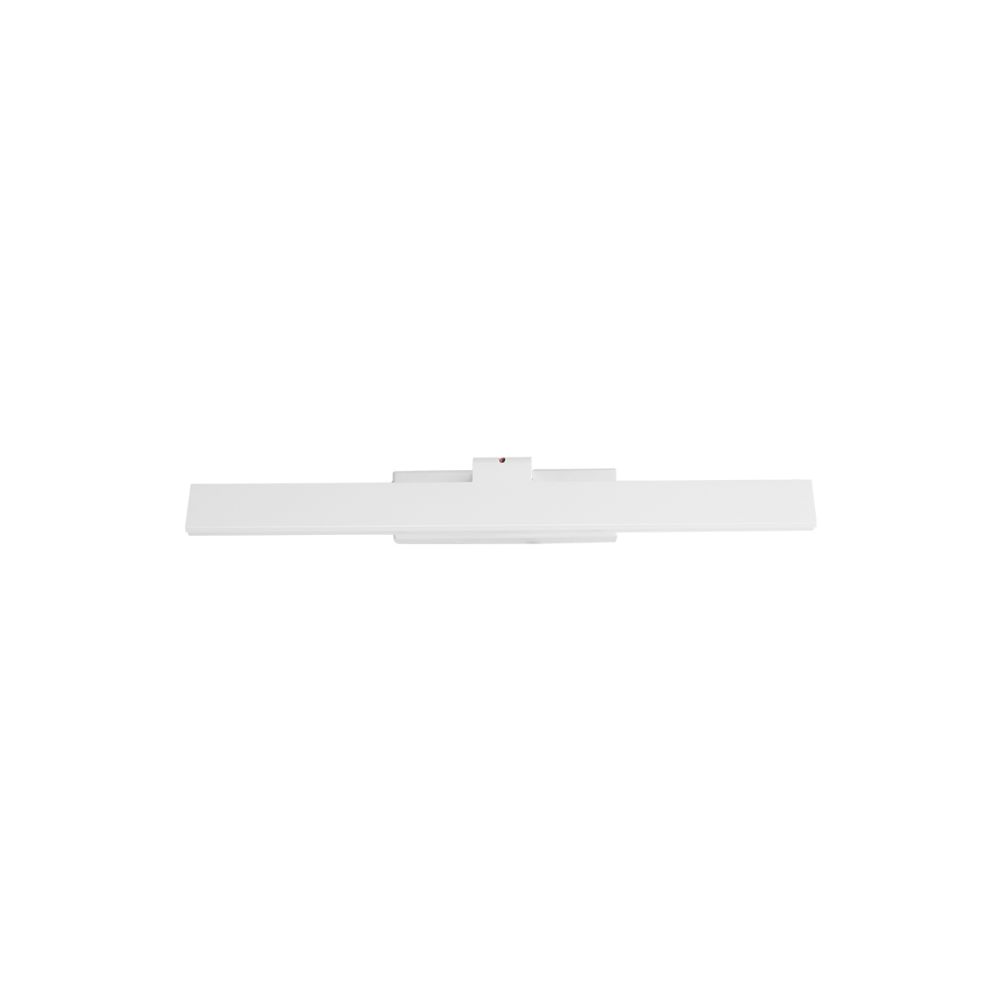 GLOBOSTAR® MIRROR 60512 Μοντέρνο Φωτιστικό Τοίχου - Απλίκα Καθρέπτη Μπάνιου LED 12W 1440lm 120° AC 220-240V IP54 Φυσικό Λευκό 4500K - Lumileds SMD Chip & TÜV SÜD Driver - Λευκό Ματ - Μ42 x Π5 x Υ15cm - 2 Χρόνια Εγγύηση