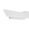 GLOBOSTAR® MIRROR 60512 Μοντέρνο Φωτιστικό Τοίχου - Απλίκα Καθρέπτη Μπάνιου LED 12W 1440lm 120° AC 220-240V IP54 Φυσικό Λευκό 4500K - Lumileds SMD Chip & TÜV SÜD Driver - Λευκό Ματ - Μ42 x Π5 x Υ15cm - 2 Χρόνια Εγγύηση