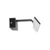 GLOBOSTAR® MIRROR 60514 Μοντέρνο Φωτιστικό Τοίχου - Απλίκα Καθρέπτη Μπάνιου LED 12W 1440lm 120° AC 220-240V IP54 Φυσικό Λευκό 4500K - Lumileds SMD Chip & TÜV SÜD Driver - Μαύρο Ματ - Μ42 x Π5 x Υ15cm - 2 Χρόνια Εγγύηση