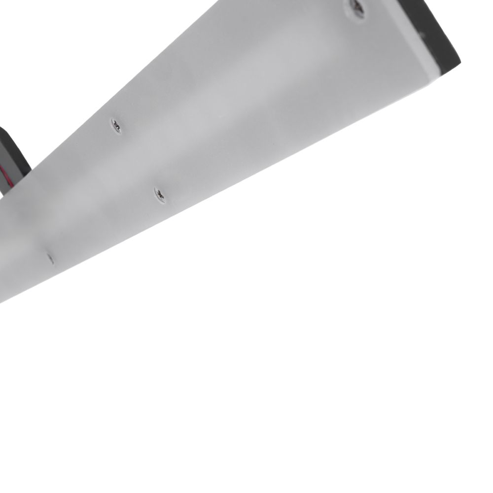 GLOBOSTAR® MIRROR 60516 Μοντέρνο Φωτιστικό Τοίχου - Απλίκα Καθρέπτη Μπάνιου LED 14W 1680lm 120° AC 220-240V IP54 Φυσικό Λευκό 4500K - Lumileds SMD Chip & TÜV SÜD Driver - Γκρι Ανθρακί Ματ - Μ58 x Π15 x Υ6cm - 2 Χρόνια Εγγύηση