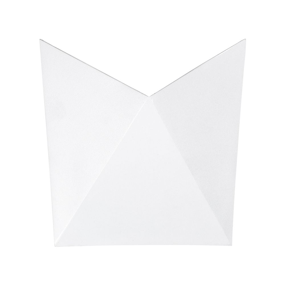 GLOBOSTAR® STEALTH 60521 Μοντέρνο Φωτιστικό Τοίχου - Απλίκα LED 10W 1100lm 60° AC 220-240V Αδιάβροχο IP65 Φυσικό Λευκό 4500K - Bridgelux COB Chip & TÜV SÜD Driver - Λευκό Ματ - Μ17 x Π7.5 x Υ17cm - 5 Χρόνια Εγγύηση