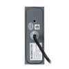 GLOBOSTAR® LINOR 60528 Μοντέρνο Φωτιστικό Τοίχου - Απλίκα LED 10W 1000lm 10° AC 220-240V Αδιάβροχο IP65 Θερμό Λευκό 2700K - Bridgelux COB Chip & TÜV SÜD Driver - Γκρι Ανθρακί Ματ - Μ12.5 x Π6 x Υ4cm - 5 Χρόνια Εγγύηση