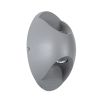 GLOBOSTAR® JEREMY 60531 Μοντέρνο Φωτιστικό Τοίχου - Απλίκα LED 10W 1000lm 60° AC 220-240V Αδιάβροχο IP65 Θερμό Λευκό 2700K - Bridgelux COB Chip & TÜV SÜD Driver - Γκρι Ανθρακί Ματ - Μ16 x Π10 x Υ7cm - 5 Χρόνια Εγγύηση