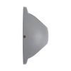 GLOBOSTAR® JEREMY 60531 Μοντέρνο Φωτιστικό Τοίχου - Απλίκα LED 10W 1000lm 60° AC 220-240V Αδιάβροχο IP65 Θερμό Λευκό 2700K - Bridgelux COB Chip & TÜV SÜD Driver - Γκρι Ανθρακί Ματ - Μ16 x Π10 x Υ7cm - 5 Χρόνια Εγγύηση