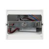 GLOBOSTAR® CIRCOA 60533 Μοντέρνο Φωτιστικό Τοίχου - Απλίκα LED 10W 1000lm 60° AC 220-240V Αδιάβροχο IP44 Θερμό Λευκό 2700K - Bridgelux COB Chip & TÜV SÜD Driver - Λευκό Ματ - Μ10 x Π8 x Υ10cm - 5 Χρόνια Εγγύηση