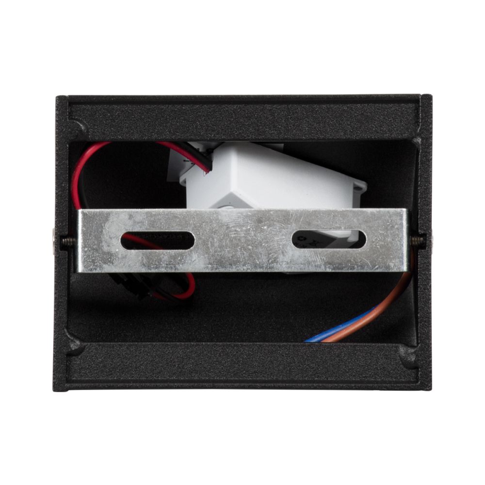 GLOBOSTAR® CIRCOA 60535 Μοντέρνο Φωτιστικό Τοίχου - Απλίκα LED 10W 1000lm 60° AC 220-240V Αδιάβροχο IP44 Θερμό Λευκό 2700K - Bridgelux COB Chip & TÜV SÜD Driver - Μαύρο Ματ - Μ10 x Π8 x Υ10cm - 5 Χρόνια Εγγύηση