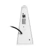 GLOBOSTAR® TRIANDE 60554 Μοντέρνο Φωτιστικό Τοίχου - Απλίκα LED 10W 1200lm 5°/60° AC 220-240V Αδιάβροχο IP65 Φυσικό Λευκό 4500K - Bridgelux COB Chip & TÜV SÜD Driver - Λευκό Ματ - Μ8.5 x Π8.5 x Υ20cm - 5 Χρόνια Εγγύηση