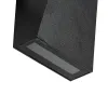 GLOBOSTAR® TRIANDE 60556 Μοντέρνο Φωτιστικό Τοίχου - Απλίκα LED 10W 1200lm 5°/60° AC 220-240V Αδιάβροχο IP65 Φυσικό Λευκό 4500K - Bridgelux COB Chip & TÜV SÜD Driver - Μαύρο Ματ - Μ8.5 x Π8.5 x Υ20cm - 5 Χρόνια Εγγύηση