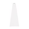 GLOBOSTAR® TRIANDE 60557 Μοντέρνο Φωτιστικό Τοίχου - Απλίκα LED 10W 1250lm 5°/60° AC 220-240V Αδιάβροχο IP65 Ψυχρό Λευκό 6000K - Bridgelux COB Chip & TÜV SÜD Driver - Λευκό Ματ - Μ8.5 x Π8.5 x Υ20cm - 5 Χρόνια Εγγύηση