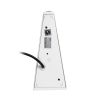 GLOBOSTAR® TRIANDE 60557 Μοντέρνο Φωτιστικό Τοίχου - Απλίκα LED 10W 1250lm 5°/60° AC 220-240V Αδιάβροχο IP65 Ψυχρό Λευκό 6000K - Bridgelux COB Chip & TÜV SÜD Driver - Λευκό Ματ - Μ8.5 x Π8.5 x Υ20cm - 5 Χρόνια Εγγύηση