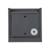 GLOBOSTAR® AXIS-S 60567 Μοντέρνο Φωτιστικό Τοίχου - Απλίκα LED 10W 1250lm 5°/60° AC 220-240V Αδιάβροχο IP65 Ψυχρό Λευκό 6000K - Bridgelux COB Chip & TÜV SÜD Driver - Γκρι Ανθρακί Ματ - Μ10 x Π10 x Υ10cm - 5 Χρόνια Εγγύηση