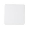 GLOBOSTAR® CUADRADO 60569 Μοντέρνο Φωτιστικό Τοίχου - Απλίκα LED 10W 1000lm 60° AC 220-240V Αδιάβροχο IP65 Θερμό Λευκό 2700K - Bridgelux COB Chip & TÜV SÜD Driver - Λευκό Ματ - Μ14 x Π14 x Υ4.5cm - 5 Χρόνια Εγγύηση